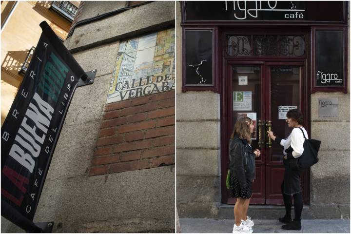 'La Buena Vida' y 'Fígaro Café': libros y copas.