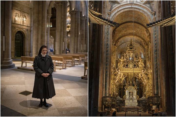 Hermana Magdalena Catedral Santiago