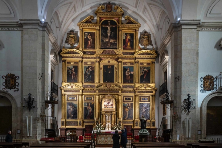 Retablo del altar mayor.