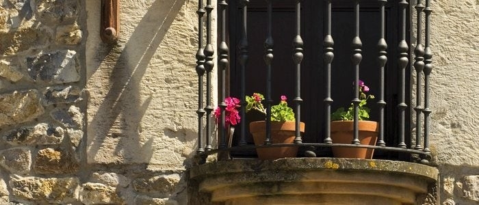 Balcón en Escalante.
