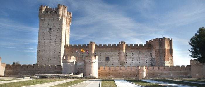 Castillo de la Mota en Medina del Campo.