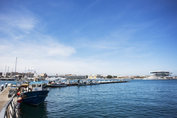 El mar, protagonista de la ciudad. Foto: Eva Máñez.