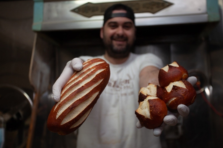 Florencio Villegas bretzel Horno 'La Tradición'