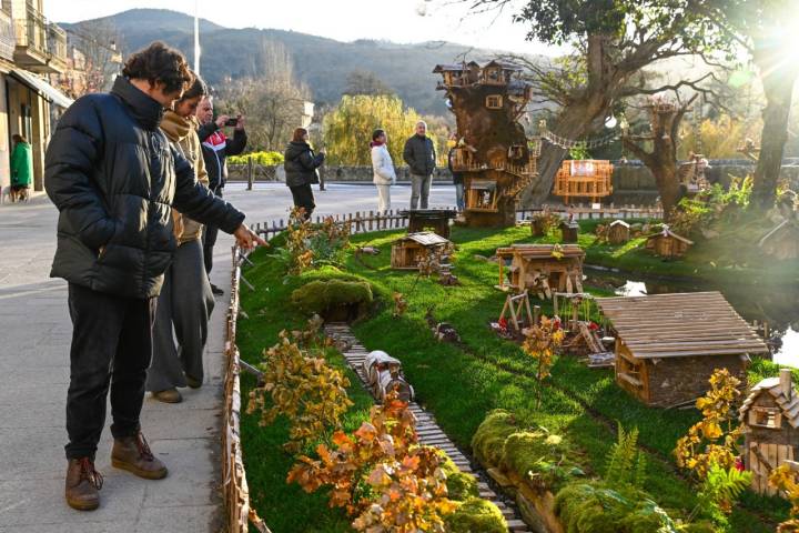 Maquetas de madera en Allariz.