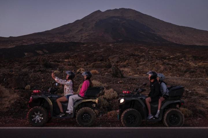 Quads en el Parque Nacional del Teide