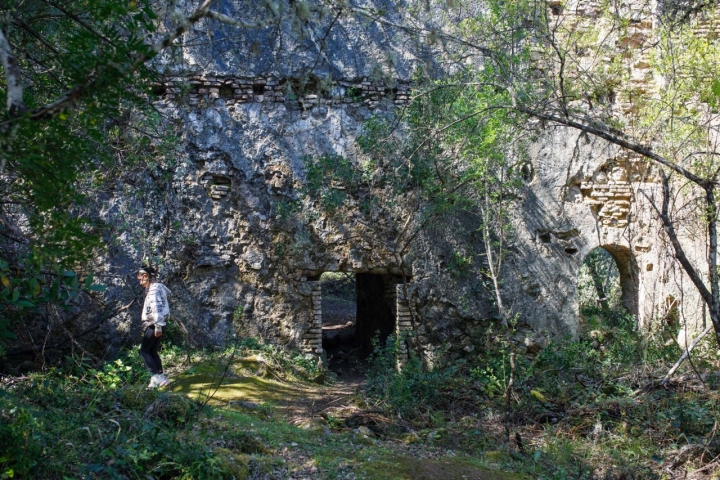 Uno de los paisajes de la ruta natural. 