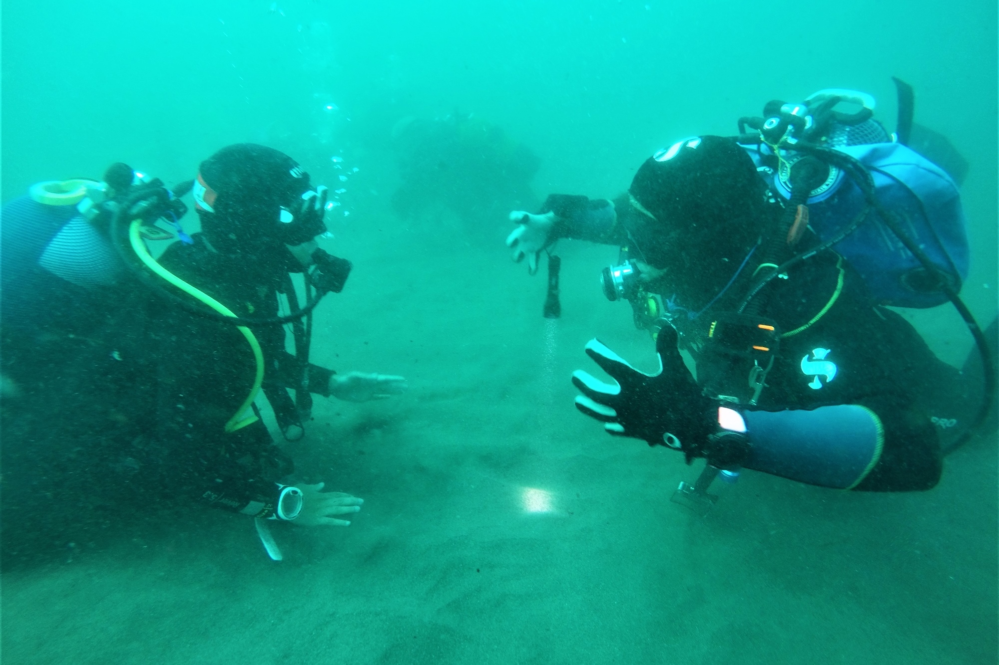 Buceo en Asturias lección