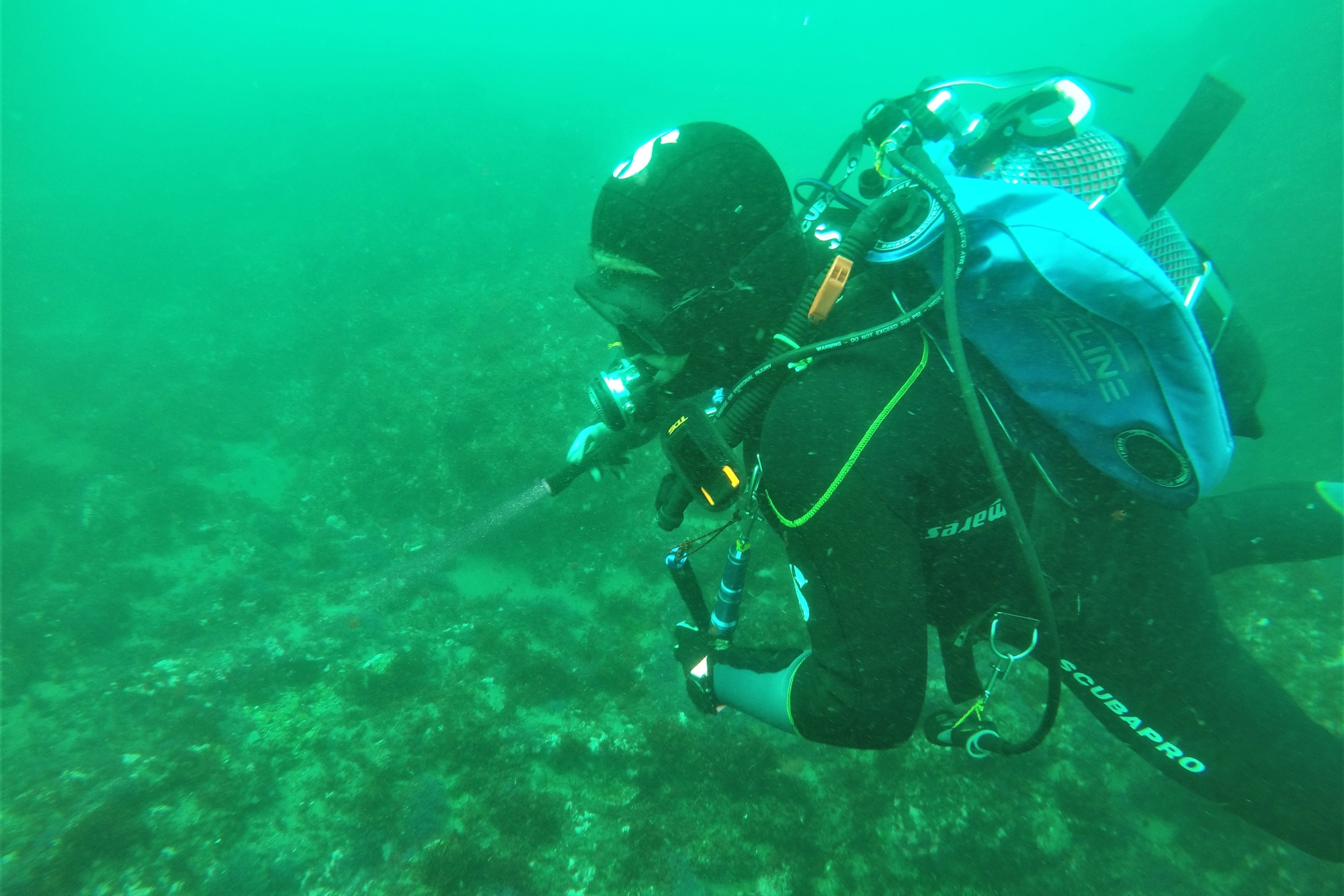 Buceo en Asturias Sergio Lescún