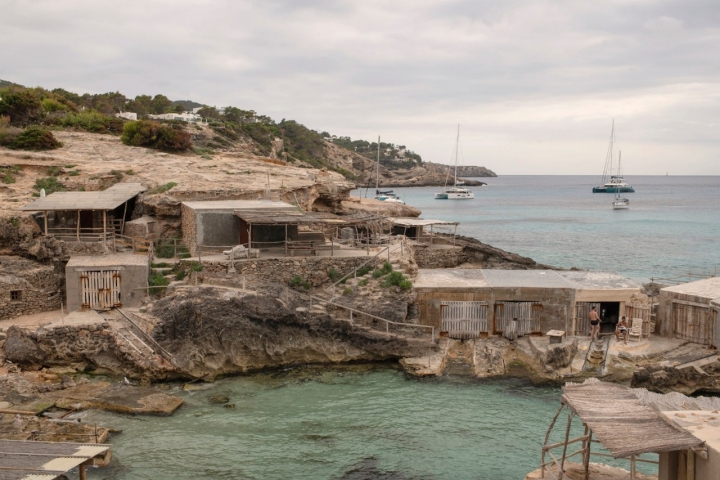 Las antiguas casitas de los pescadores se conocen en Ibiza como casetas varadero.