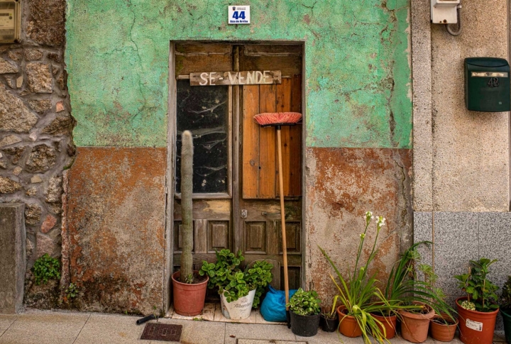 Una casa en Fisterra.