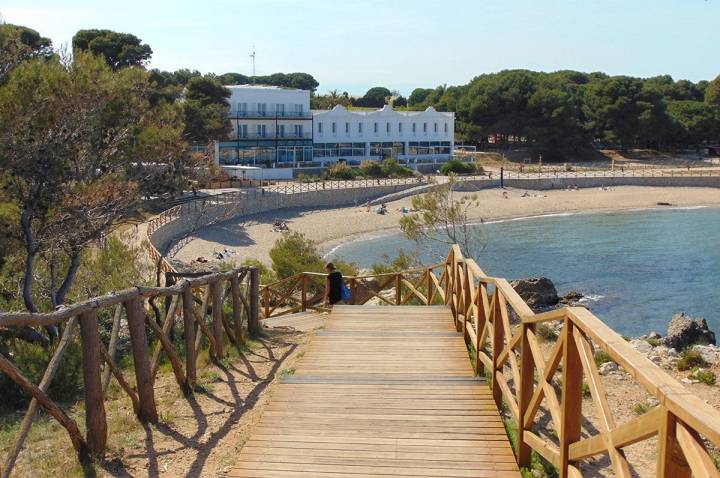 El viento es protagonista de estas playas.