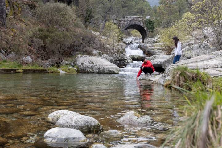 Piscinas naturales río Canto