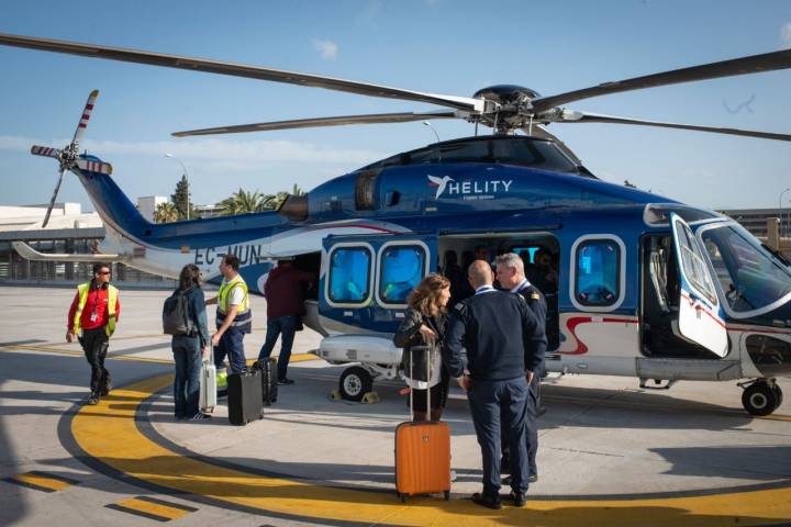 La compañía 'Hélity' hace la ruta desde Málaga o Algeciras hasta la ciudad autónoma. Foto: Sofía Moro.