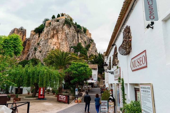 El museo de Guadalest.