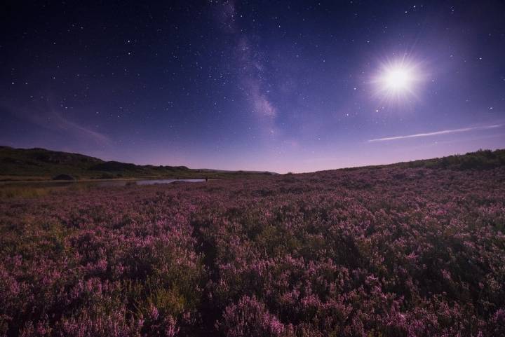 En Peña Trevinca las estrellas como no las habías visto nunca. Foto: Carlos F. Turienzo para Moon II de Starlight.