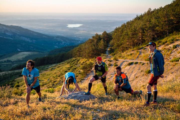 Importante calentar antes de empezar a correr.