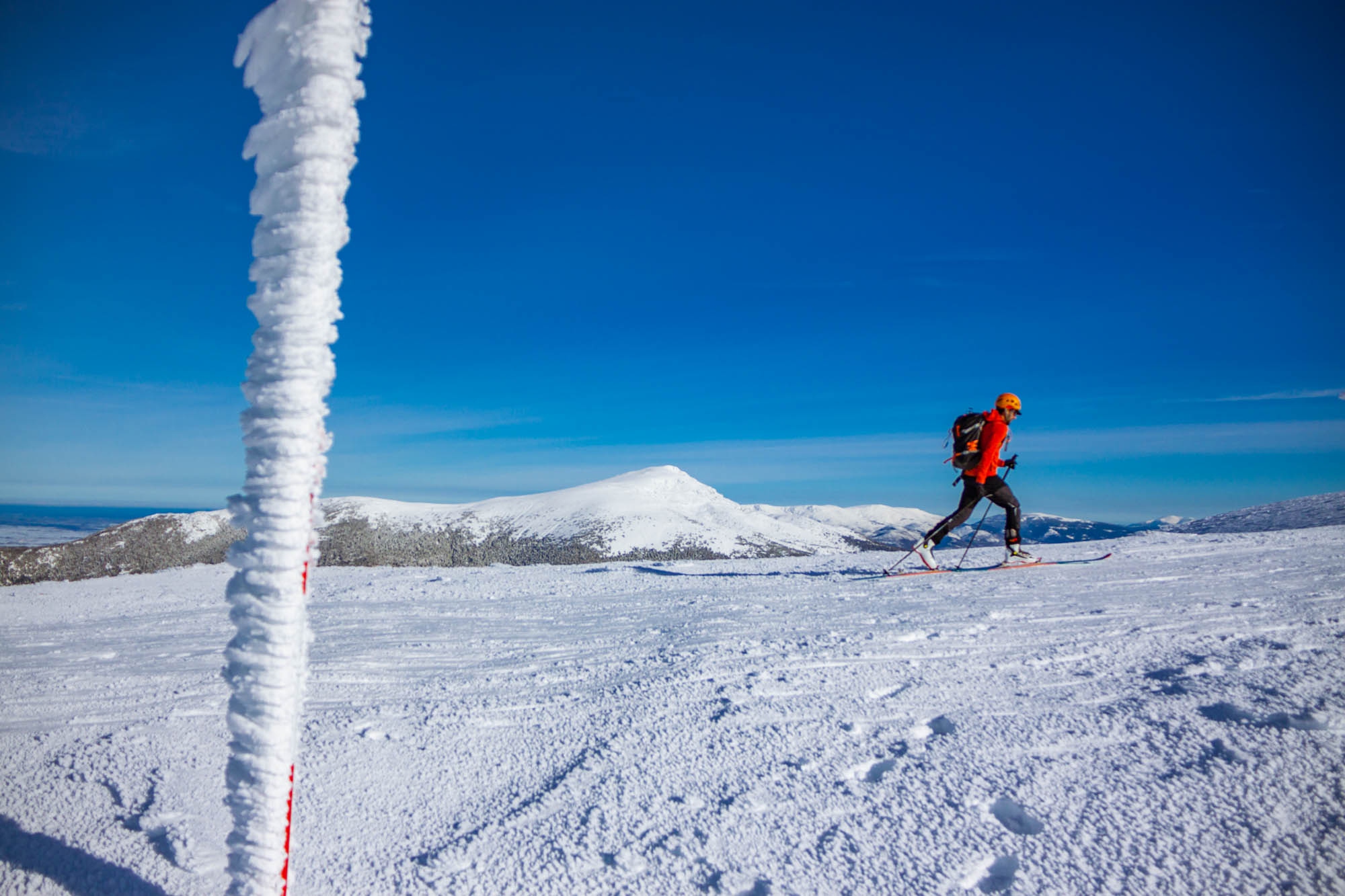 Ascendiendo a la Bola del Mundo.
