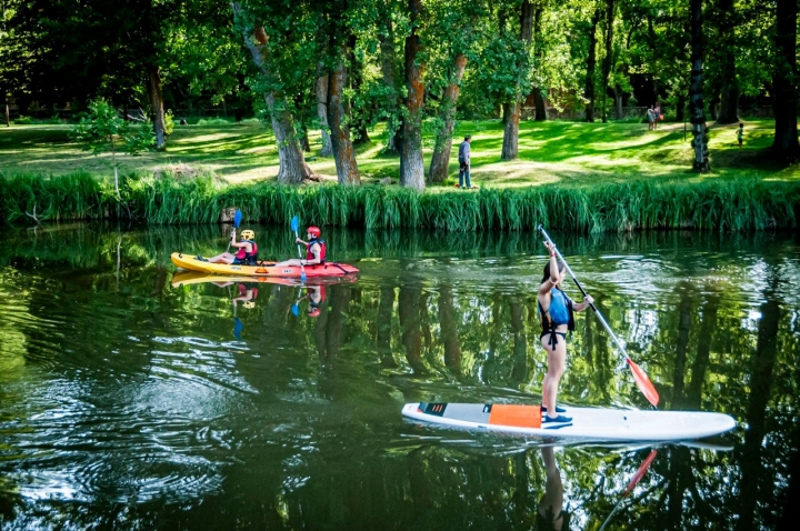 'Kayak Numancia' también alquila tablas de paddle surf y barcas.