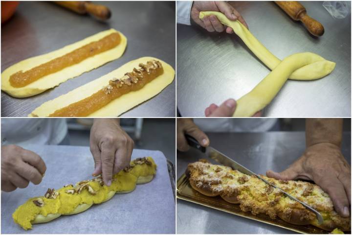 Dónde comer y dormir en la ruta de los Borgia mosaico trenza