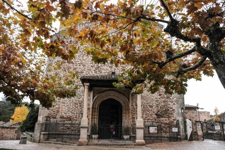 Iglesia de Santa María del Castillo, la única en pie de las cuatro que se llegaron a construir en Buitrago del Lozoya.