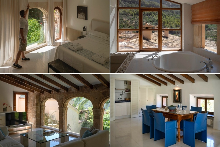 La habitación Penthouse del hotel Can Verdera, para una ocasión especial.