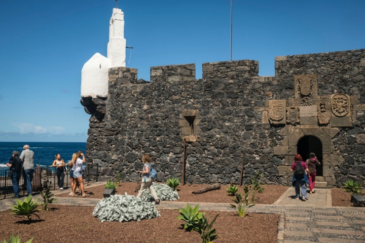 Castillo San Miguel en Garachico (Tenerife).