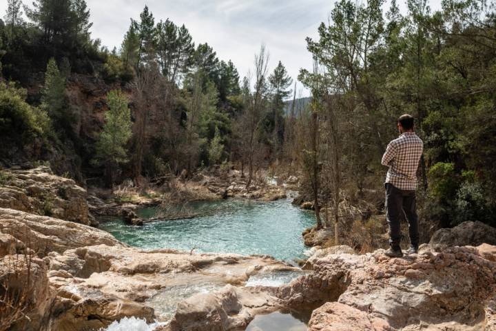 Álvaro Marín, guía de actividades de aventura en Las Chorreras.