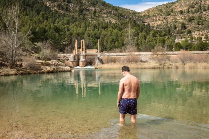 Zona de baño de La Playeta y la Lastra en Enguídanos