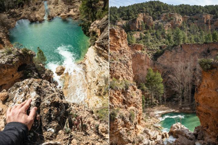 Vista de Las Chorreras de Enguídanos