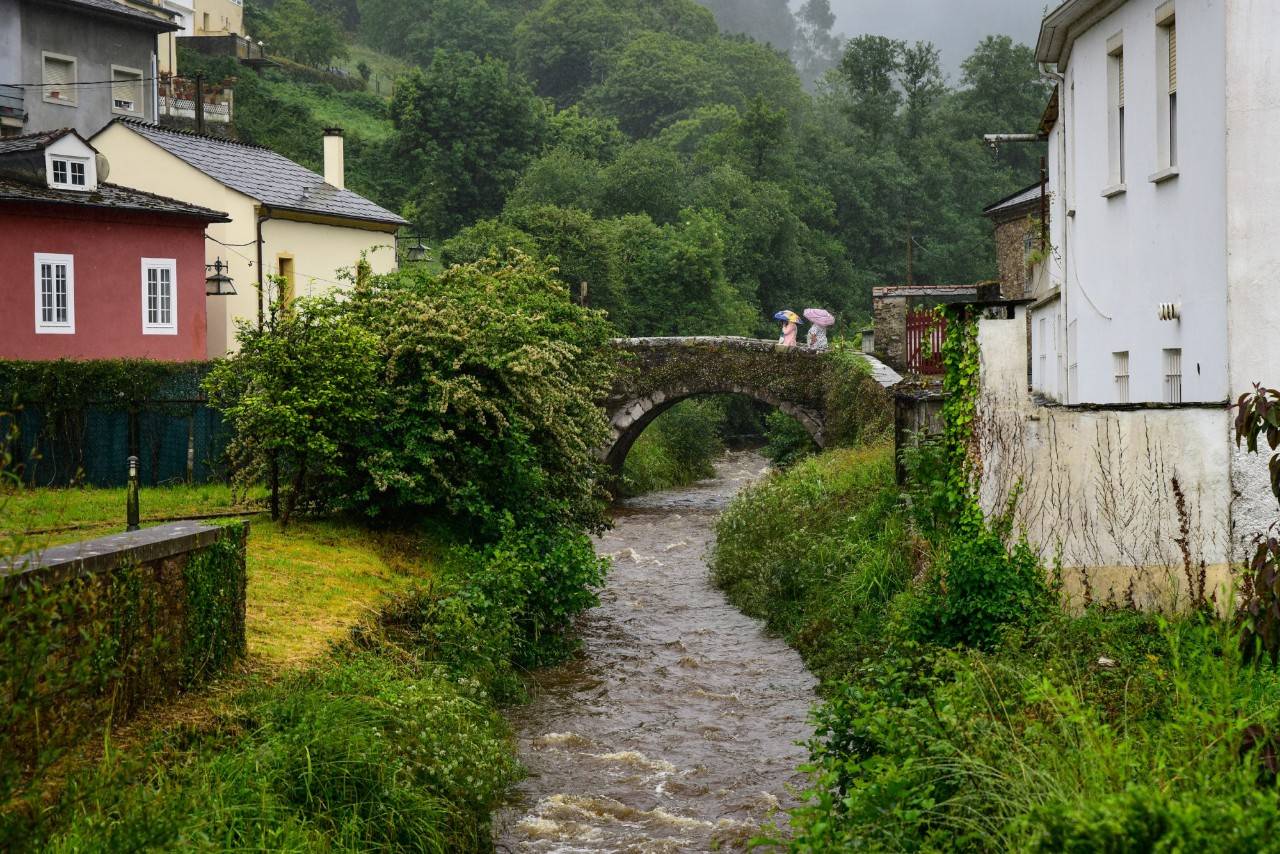 El ponte Pasatempo de Mondoñedo.