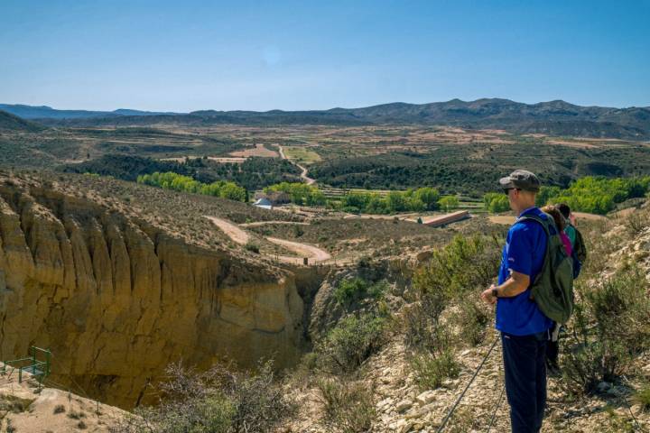 La sima de San Pedro en Oliete.