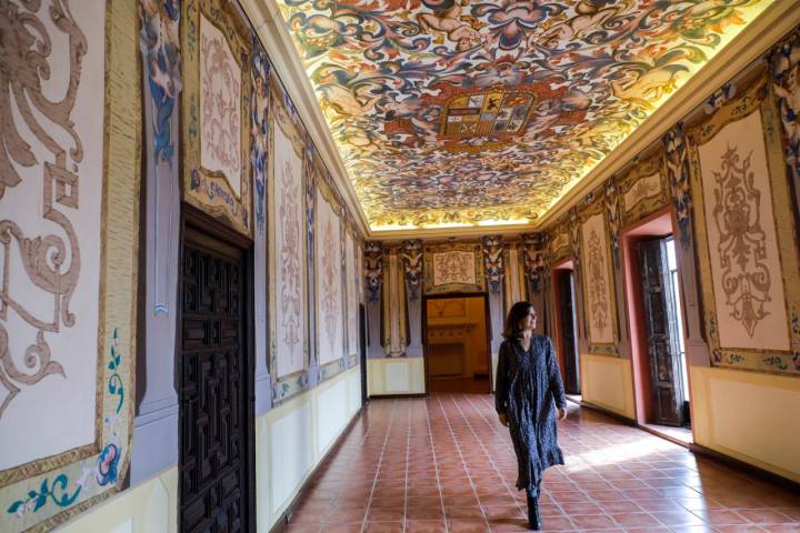 Los Borgia Com. Valenciana Etapa 2 Castillo-Palacio dels Milà i Aragó interior