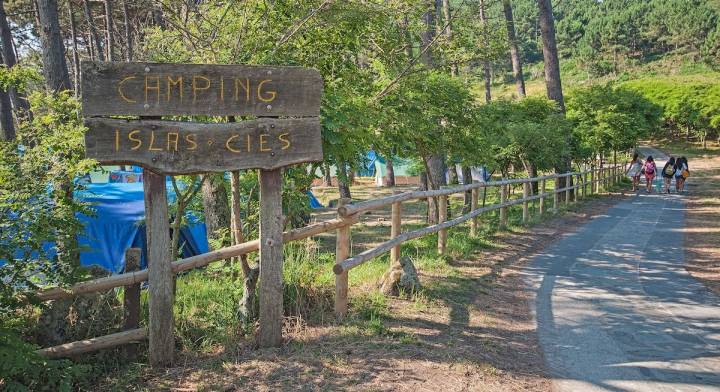 En este camping cada noche es un lujo.