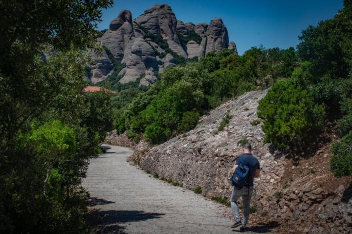 Monasterio de Montserrrat: entorno natural