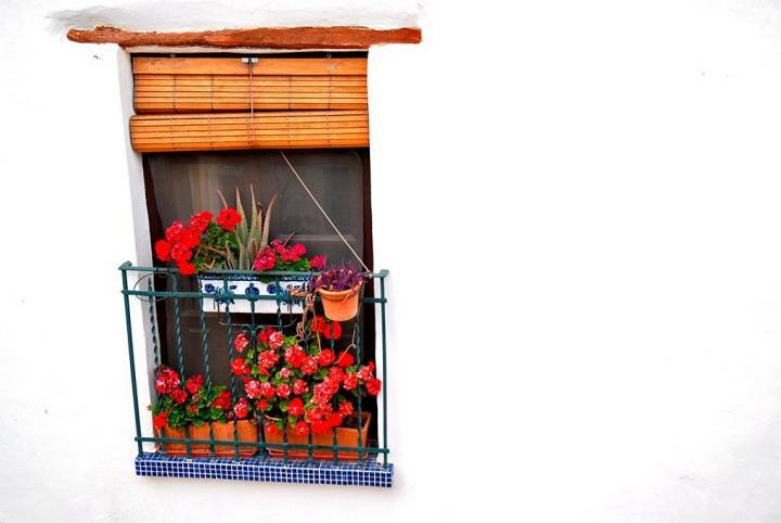 Detalle de uno de los pueblos blancos del valle. Foto: Shutterstock.