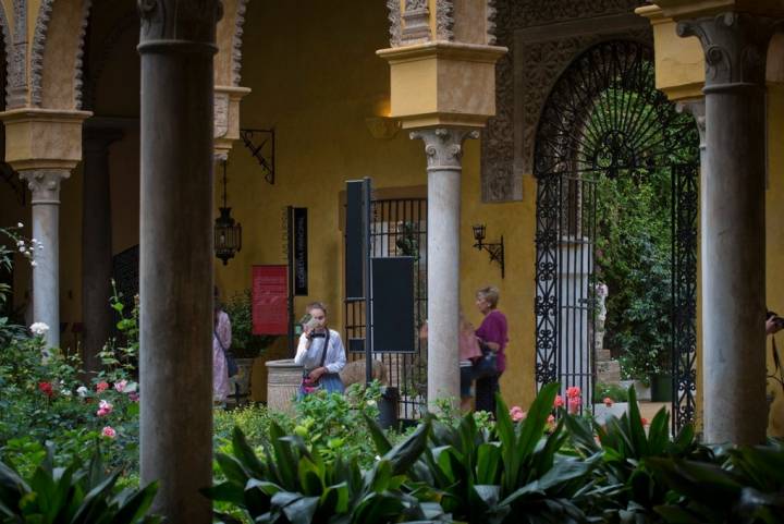 Patio principal de Las Dueñas.