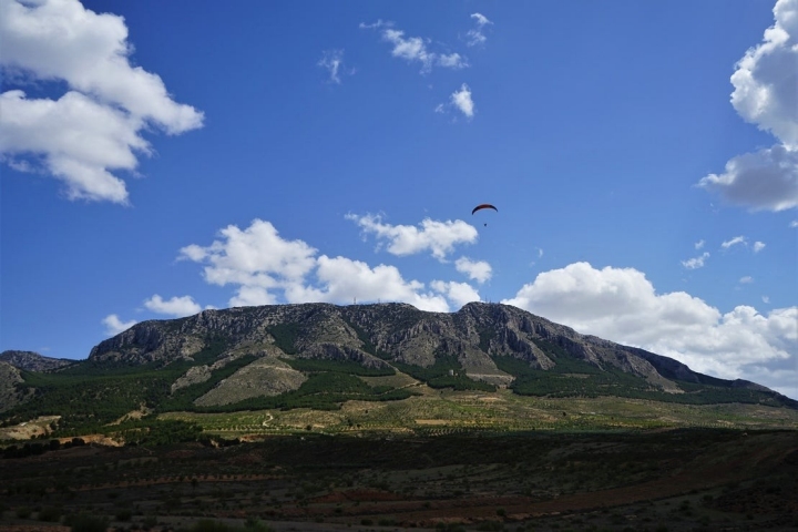 Parapente cerro Jabalcón