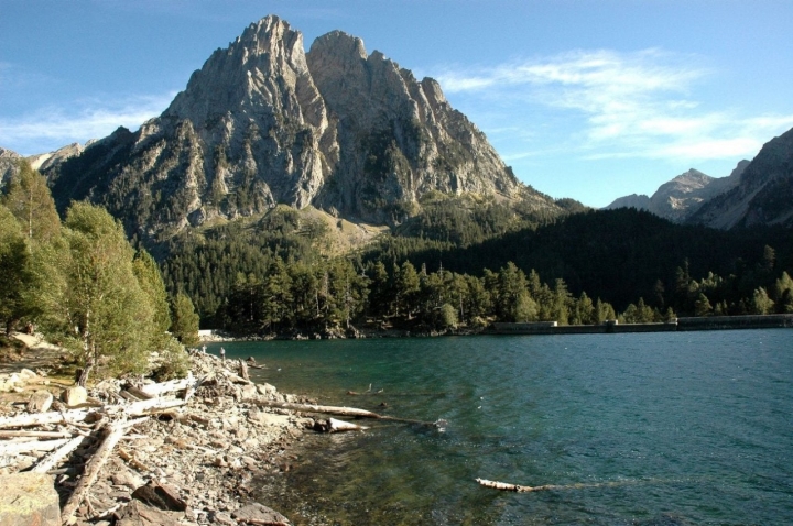 Parque Nacional de Aiguas Tortas y lago San Mauricio: lago de Sant Maurici