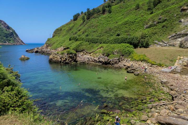 Playa de Kalaburtza, Pasaia