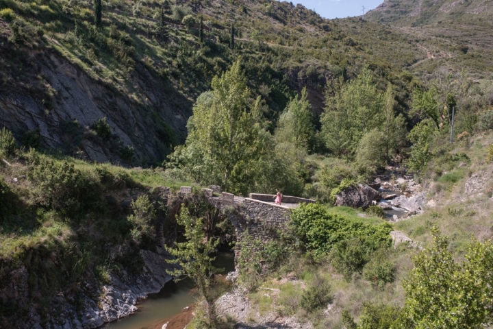 Pozas del Gollizo en el río Jubera