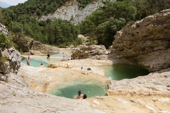 Una ruta mágica de pozas encadenadas por el barranco de San Martín.