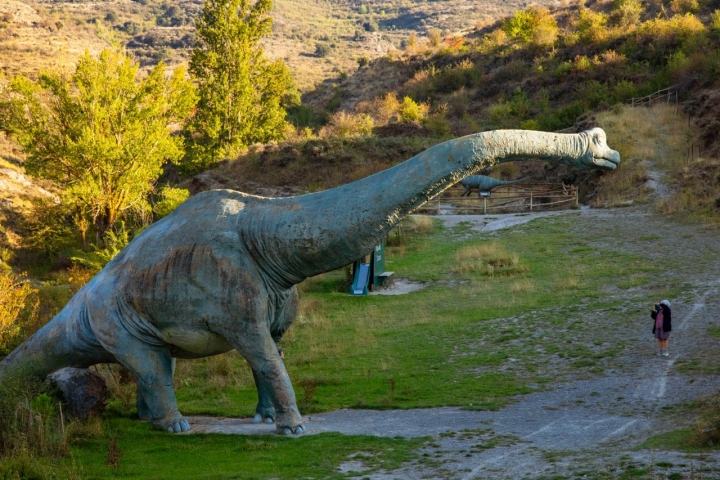Pueblos abandonados e icnitas ribera Cidacos réplica Pueblos abandonados e icnitas ribera Cidacos réplica