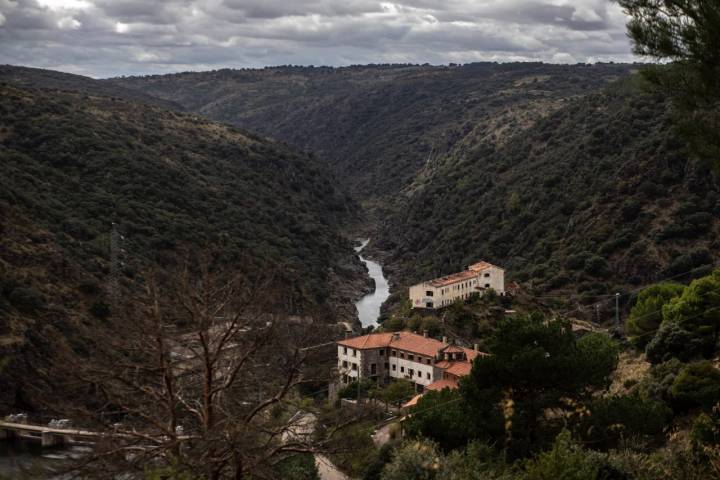 Panorámica del río Duero en Salto de Castro