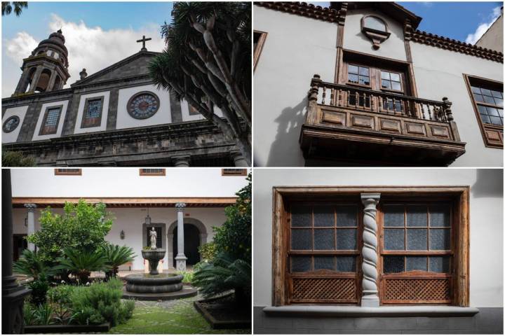 San Cristóbal de la Laguna. Detalles fachadas