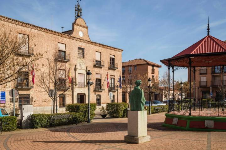 Plaza del Real en Arévalo (Ávila).