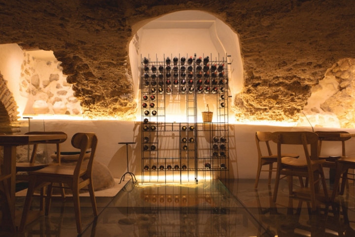 El restaurante se encuentra en el interior de un palacio del s. XVI.