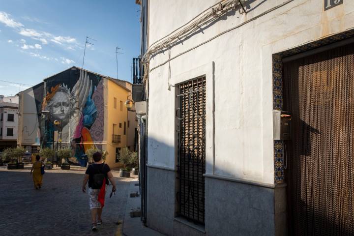 Qué ver en Sagunto (Valencia) mural judería