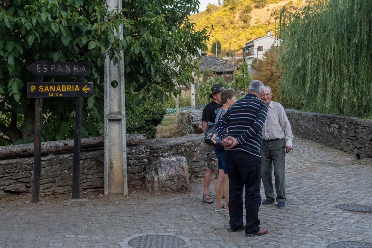 El puente de piedra, frontera entre Rionor de Castilla y Rio de Onor de Portugal. Foto: Manuel Ruiz Toribio