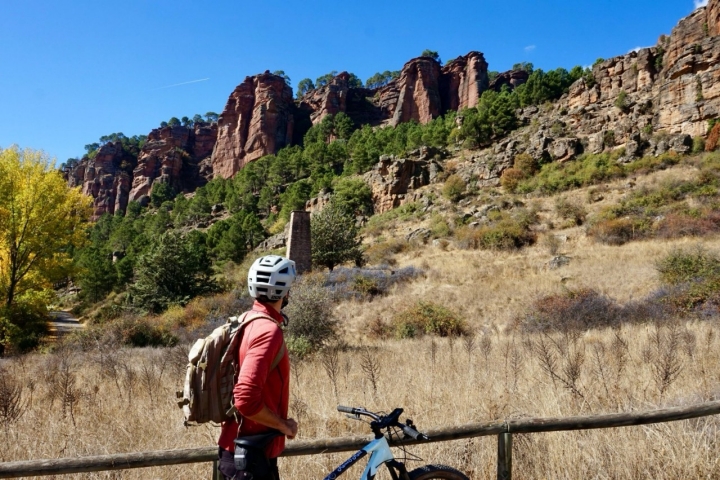 Parking del cañón de la Hoz