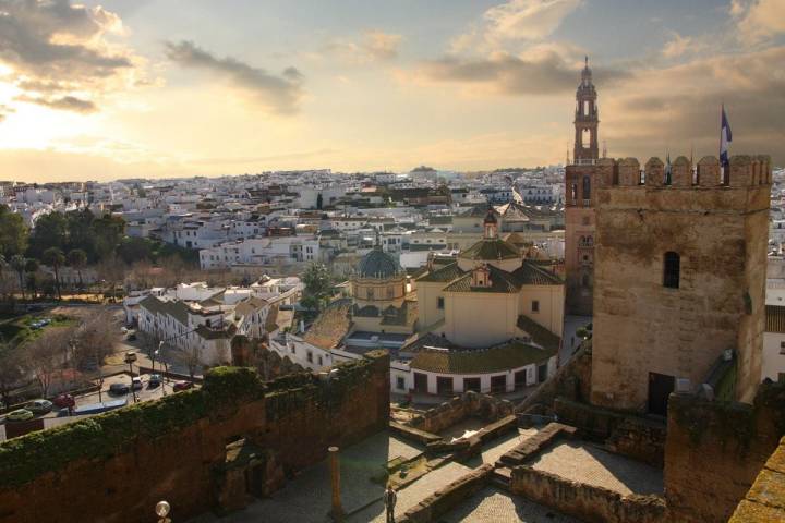 Carmona vista de la parte más alta de la ciudad. Foto: Shutterstock.